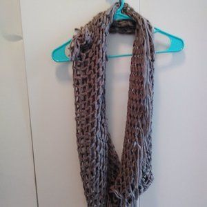 Gray Infinity Scarf